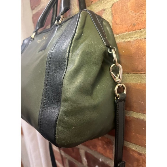 Kate Spade New York Crossbody Green Leather Tote Bag - Picture 9 of 9